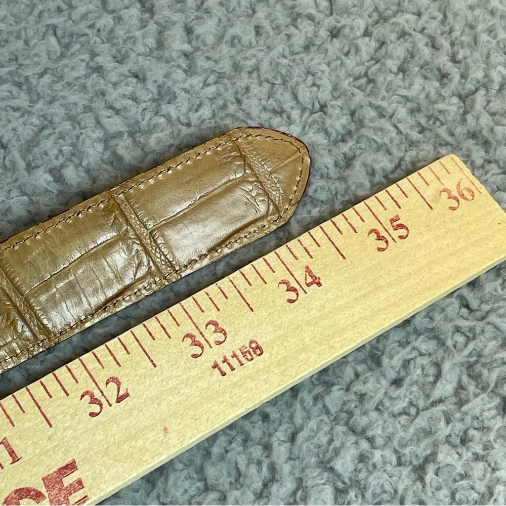Womens fashion Belt with Silver Buckle size L35'' x‎ W1''